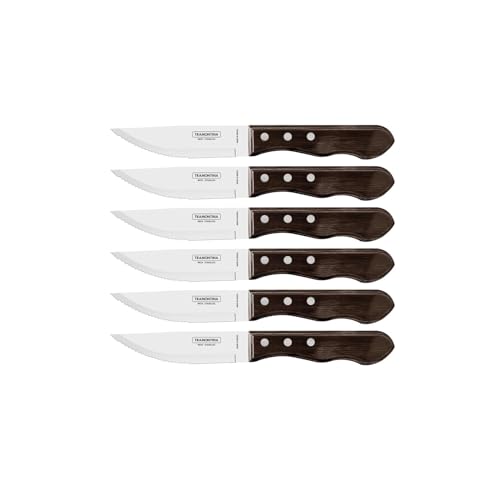 Tramontina 29899/165 – Set Di Coltelli Bistecca Luce Nero (6)