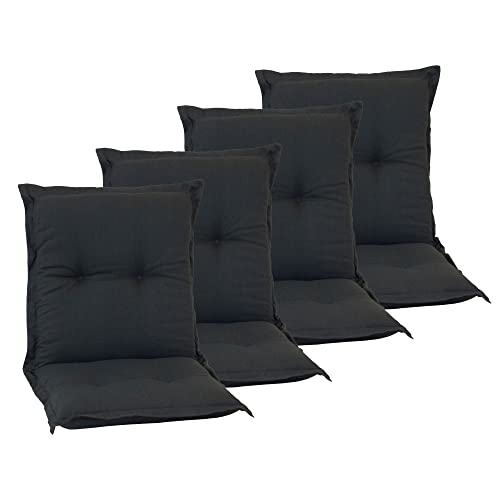 Beo Basso Lusso Lehner Au91 New York Nl Saumauflageangenehmer Comodità Basso Indietro, Di Circa 46 X 94 Cm, Spessore Di 7 Cm, Antracite