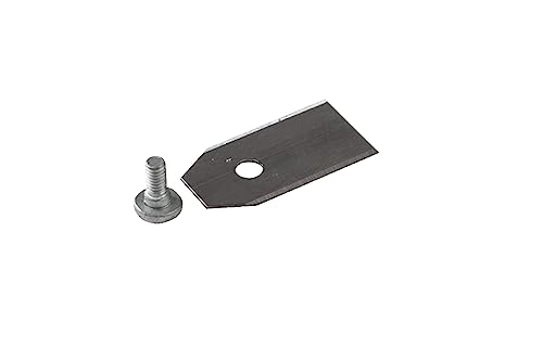 Ratioparts 45 Coltelli Adatti Per Husqvarna Automower® 1 Foro Con Viti, Grigio