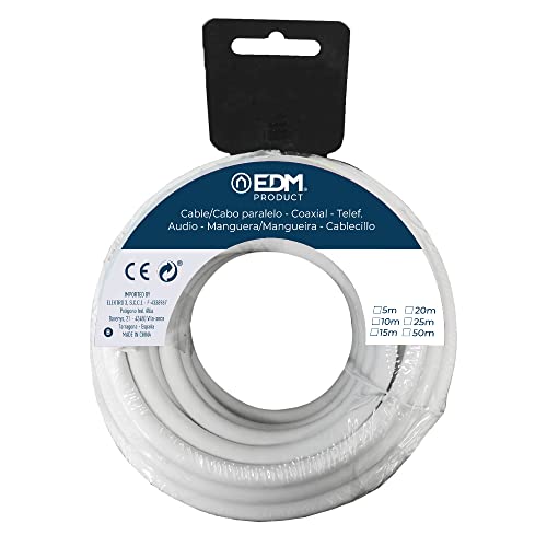Edm Tube Hose Reel 3 X 1 White 50 M