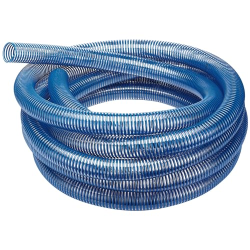 Draper, 20469, Tubo Flessibile Per Aspirazione, 10 M X 25 Mm In Pvc, 20469