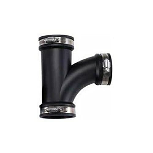 Aquaforte Fitting, Flessibile, 110 Mm, Raccordo A T, Nero, 33 X 26 X 25 Cm, Fc158