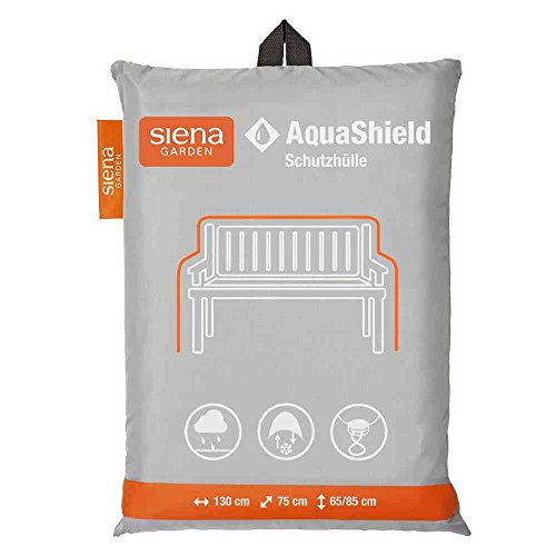 Siena Garden D41162 Bank Custodia Protettiva, Set Di 2, Grigio, 130 X 75 X 65 Cm