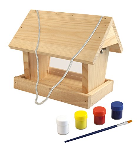 Windhager Kit Silo Per Alimenti Per Uccelli Woodpecker, Casa Per Uccelli, Silo Per Uccelli, Inclusi Modelli E Colori, 06945