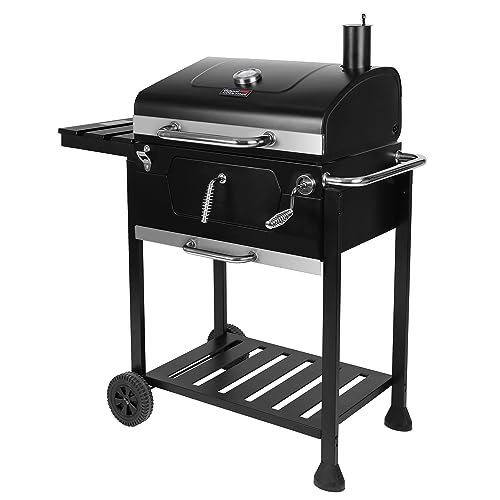 Royal Gourmet Barbecue A Carbonella Barbecue Griglia 59 X 42 Cm Nero