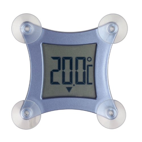 Tfa Dostmann Tfa Poco 30.1026 Termometro Radio Digitale, Materiali Misti, Blue, 6,7 X 2,2 X 6,7 Cm