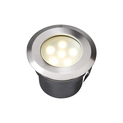 Garden Lights Gl4039601 Sirius Orientation Lighting 12 V, Acciaio Inox, 7 X 7 X 5,2 Cm
