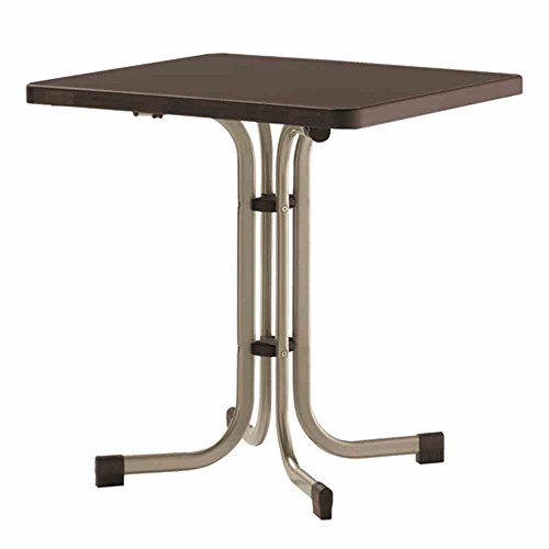 Sieger Tavolo Pieghevole Boulevard Con Piano Decorativo In Mecalit Pro
