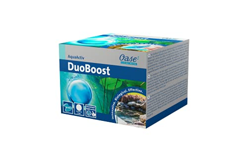 Oase Duoboost 5 Cm 250 Ml, Prodotti Per La Cura Dello Stagno, Cura Dell'Acqua, Condizionatore D'Acqua, Biologia Stagno Ottimizzare