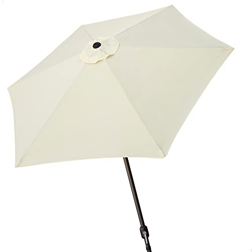 Aktive 61115 - Ombrellone Giardino E Terrazza Esterno Esterno Antivento | Altezza 2,4 M | Protezione Uv50 | Struttura In Alluminio, Facile Da Piegare