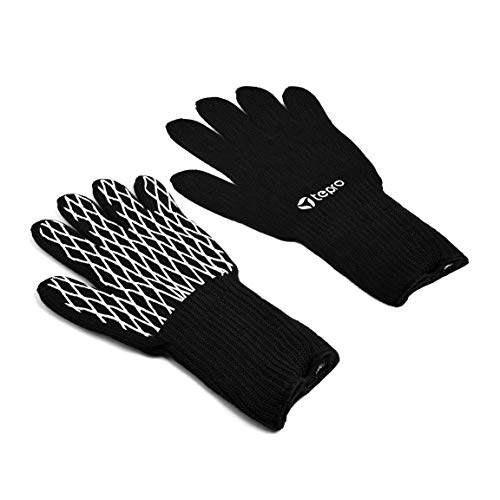 Tepro Tessile Guanto Da Grill, 2 Pezzi, Nero/Bianco, Taglia Unica