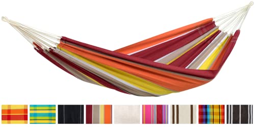 Amazonas Hammock Az-1018170 Barbados Amaca, Acerola, Arancione, 340X150X5 Cm