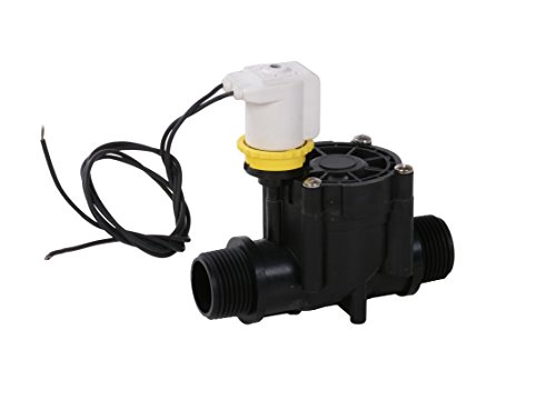 Rpe Elettrico Betätigtes Valvola Solenoide 1 "Filettatura Esterna 24 Vac Senza Controllo Flow, Nero, 13 X 14 X 7 Cm, Nd628