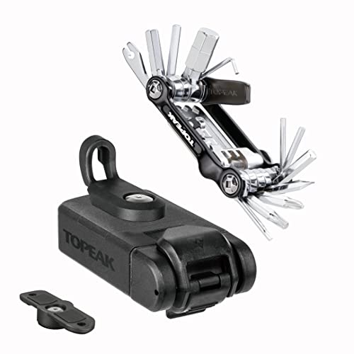 Topeak Tnjat20, Ninja Master+ Toolbox Con Mini 20 Pro Unisex Adulto, Multicolore, Taglia Unica