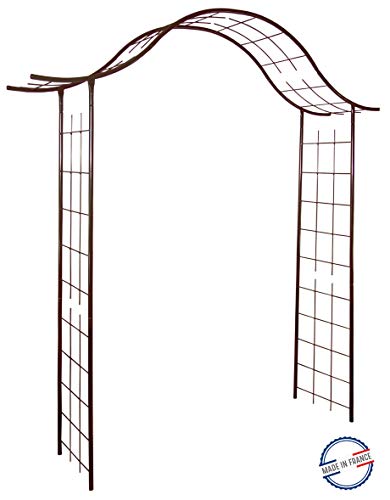 Louis Moulin 3256 Portico Arca Giardino Metallo Ferro Anticato, 200 X 250 Cm