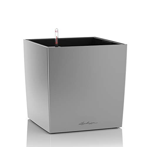 Lechuza Cube Premium 50 Argento Metallizzato 16568