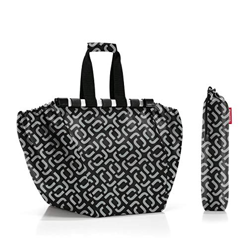Reisenthel Easyshoppingbag - Borsa Shopper Versatile E Spaziosa, Pratico Design Da Appendere Al Carrello E Ripiegabile, Custodia, 30 L, Fantasia A Poi
