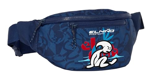 Safta El Bambino Paradise - Marsupio Con Tasca Esterna, Ideale Per Giovani E Bambini Di Diverse Età, Comodo E Versatile, Qualità E Resistenza, 23 X 9 