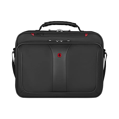 Wenger Borsa Porta Pc Legacy A Tracolla, Notebook 16”, Cartella, 11 L, Uomo Donna, Ufficio Viaggi Di Lavoro Università, Nero, 600647