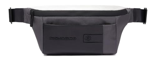 Piquadro Brief2 Special Bum Bag Grey - Black
