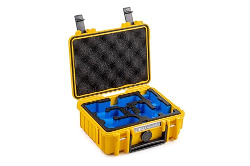 B&W International Gmbh B&W - Valigetta Da Esterno Per Dji Osmo Pocket 3 Creative Combo – Type 500 Yellow – Impermeabile Secondo La Certificazione Ip67