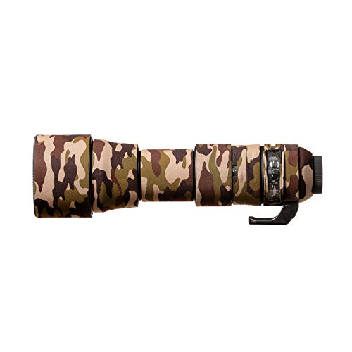 Easycover - Copriobiettivo In Neoprene Brown Camouflage Per Sigma 150-600 Mm F/5-6.3 Dg Os Hsm Contemporary