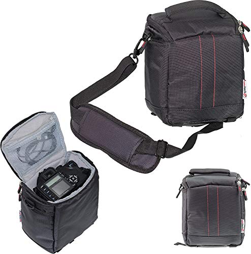 Navitech Nero Dslr Slr Custodia Fotocamera Compatibile Con Fujifilm X-T2 Fotocamera Digitale Mirrorless