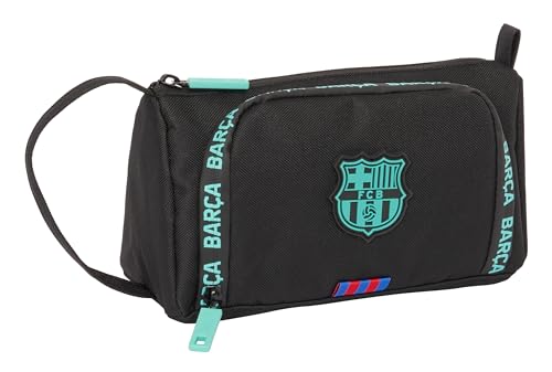F.C. Barcellona 3A Attrezzatura - Astuccio Con Tasca Pieghevole Vuoto, Astuccio Per Bambini, Ideale Per Bambini In Età Scolastica, Versatile, Qualità
