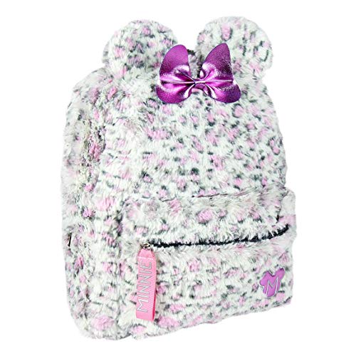 Cerdá - Minnie Mouse | Zaino Minnie Per Bambine - Zaino Minnie Mouse Peluche - Dimensioni 28 X 33 X 12 Cm