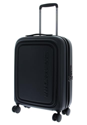 Mandarina Duck Logoduck + Trolley Cabin Exp, Nero (Black), 40X55X20/23(Lxhxw)