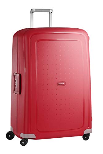 Samsonite S'Cure - Spinner Xl Valigia A Mano, 81 Cm, 138 L, Rosso (Crimson Red)