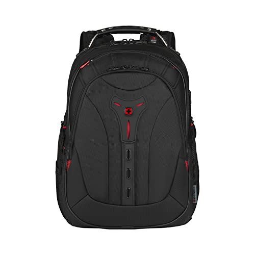 Wenger Zaino Porta Pc Pegasus Deluxe Con Tasca Per Tablet, Notebook 14”-16”, Tablet 10”, 25 L, Uomo Donna, Ufficio Viaggi Di Lavoro Università, Nero,