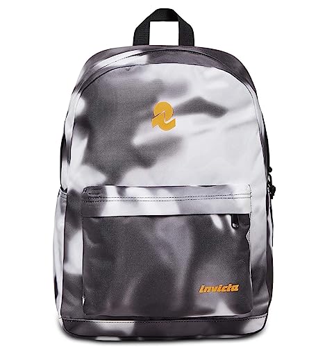 Invicta Zaino Scuola Carlson, Viola Bianco, New Way, Zaino Mono Scomparto Con Tasca Porta Pc E Tasca Porta Borraccia, Scuola, Università, Viaggio & Te
