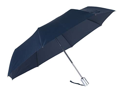 Samsonite Rain Pro - 3 Section Auto Open Close Ombrello Pieghevole.29 Cm, Blu (Blue)