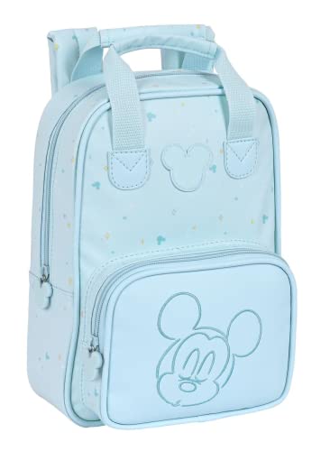 Safta Articolo, Zaino Manici Mickey Mouse Baby Unisex-Bambini E Ragazzi, Multicolore, M