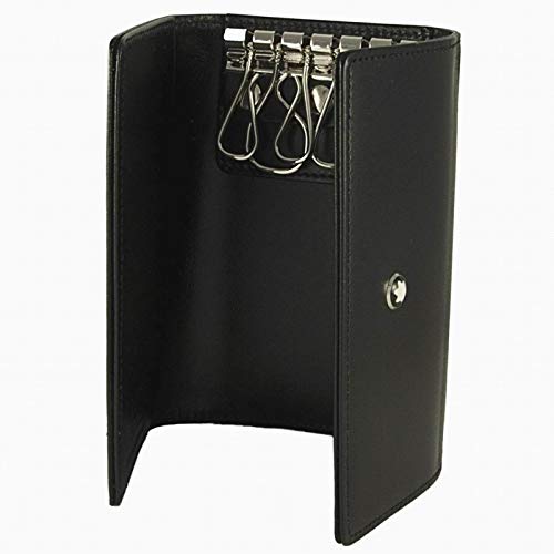Montblanc Schlüsseletui Schwarzmeisterstück" 7161, Accessori Per Uomo Unisex Adulto - Nero