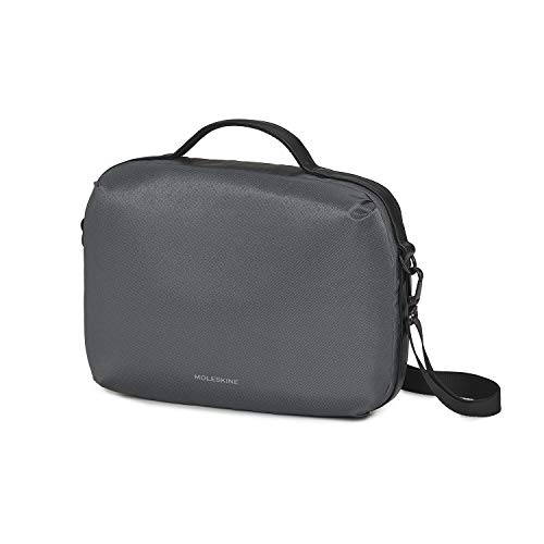 Moleskine Zaino Tracolla Porta Pc, Notebook Bag, Device Bag Horizontal, Borsa Pc 13" Pollici E Tablet, Materiale Impermeabile Resistente All'Acqua, Co