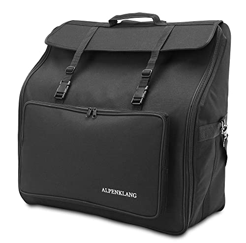 Alpenklang Borsa Per Fisarmonica Ii/48, Colore Nero