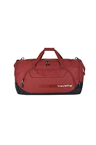 Travelite Borsa Da Viaggio Grande Taglia Xl, Serie Di Valigie Kick Off: Pratica Borsa Da Viaggio Per Vacanze E Sport, 70 Cm, 120 Litri, Rosso