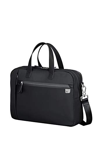 Samsonite Eco Wave - Laptoptasche, Borsa Portadocumenti Per Computer Portatile Donna, Nero (Black), 15.6 39 Cm-15.5 L