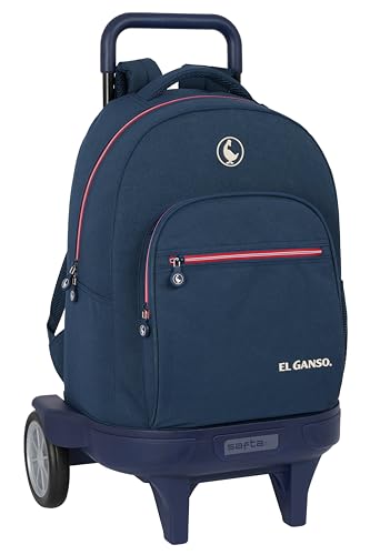 Safta Compact With Evolutionary Wheels Trolley El Ganso Classic Backpack One Size
