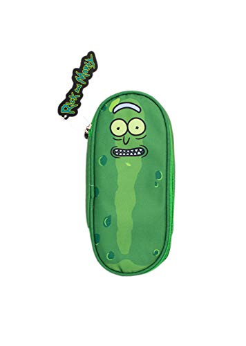 Grupo Erik: Astuccio Rick E Morty Cetriolo | Astuccio Portapenne Personalizzato Di Rick & Morty, Astuccio Portapenne Con Cerniera, Astuccio Divertente