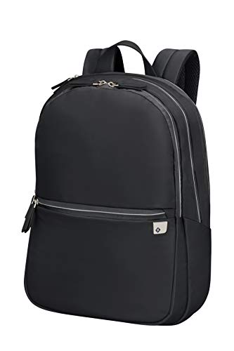 Samsonite Eco Wave - Laptoprucksack, Zaino Per Computer Portatile Donna, Nero (Black), 15.6 43 Cm 19 L