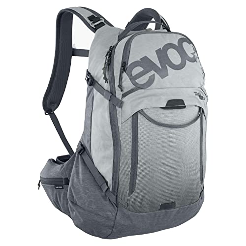 Evoc Trail Pro 16L Zaino Protettivo Per Escursioni Giornaliere E Trail, Zaino Da Bici (Extra Leggero, Scomparto Per Vescica D'Idratazione Da 3L, Tagli