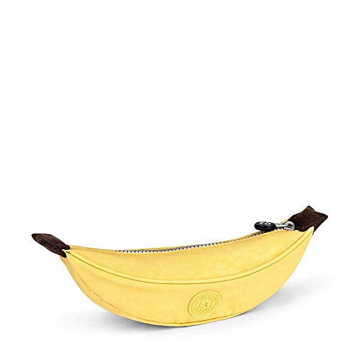 Kipling Banana, Astuccio A Forma Di Banana, 22 Cm, 1 L, Giallo (Banana Yellow)