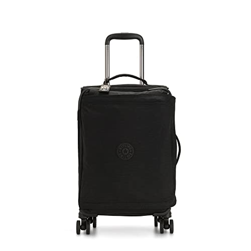 Kipling Spontaneous S, Valigia Con 4 Ruote Girevoli 360°, Serratura Tsa Integrata, 53 Cm, 37.5 L, Nero (Black)