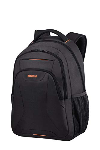 American Tourister At Work Zaino L (17.3"), Nero (Black/Orange)