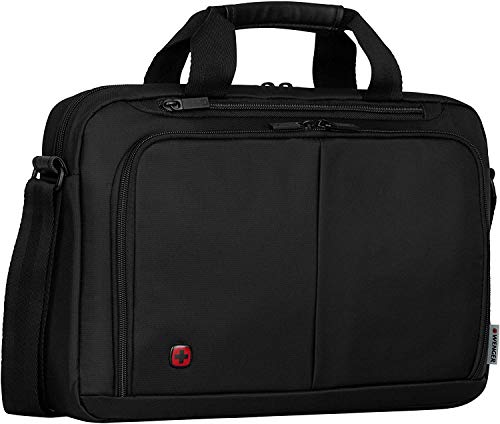 Wenger Borsa Porta Pc Insight A Tracolla, Notebook 15,6”, Tasca Per Tablet Fino A 10’’, Cartella, 10 L, Uomo Donna, Ufficio Viaggi Di Lavoro Universit