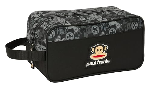 Safta Paul Frank Join The Fun – Scarpiera Media, Multiuso, Portatodo, Sport, Estrazione, Calcio, Comodo E Versatile, 29 X 14 X 15 Cm, Colore: Nero, Ne