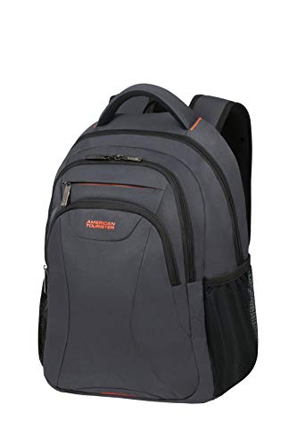 American Tourister At Work Zaino M (15.6"), Grigio (Grey/Orange)